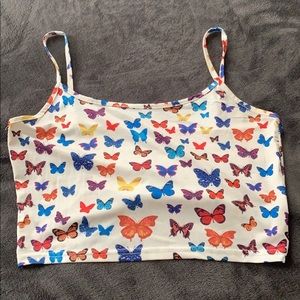 Butterfly Crop Top.